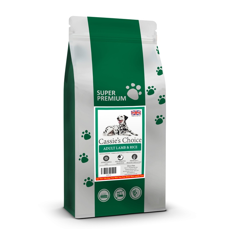 Cassie's Choice Adult Lamb & Rice 2kg
