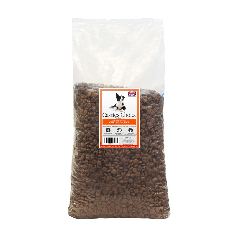 Cassie's Choice Large Breed Adult Chicken & Rice 15kg