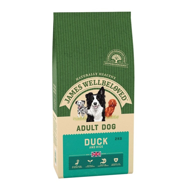 James Wellbeloved Duck & Rice Kibble Adult Maintenance 2