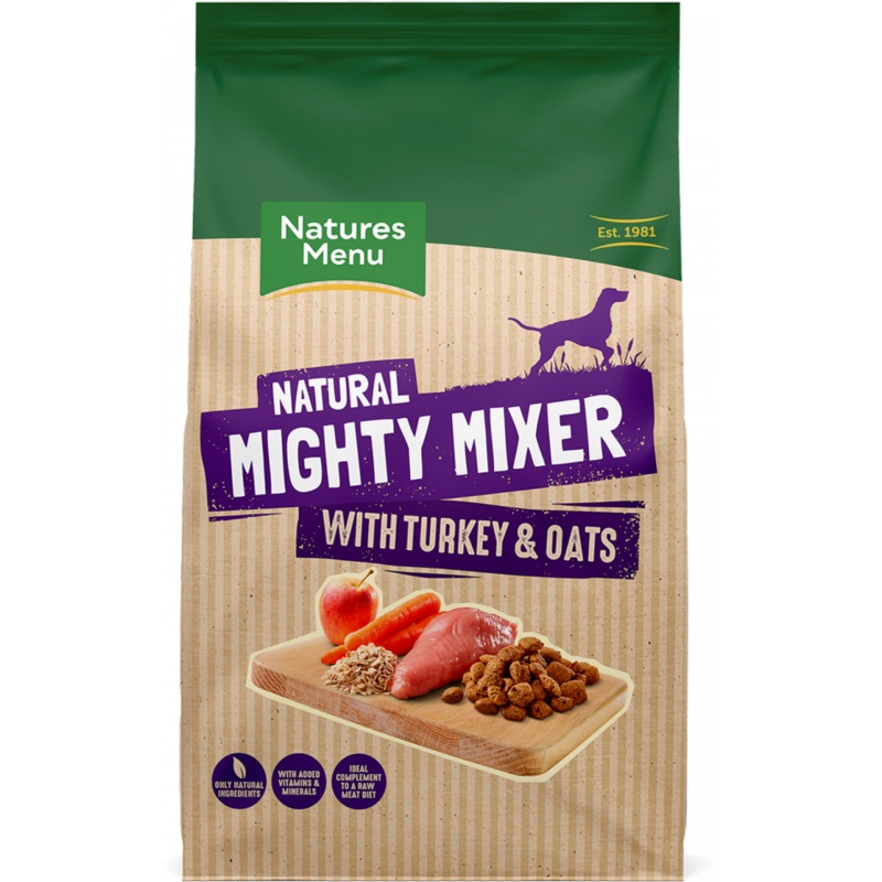 Natures Menu MightyMixer With Turkey & Oats 2kg