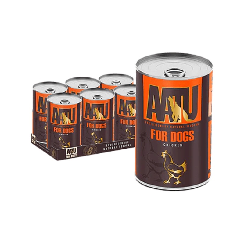 AATU Chicken Wet Dog Food 6pk