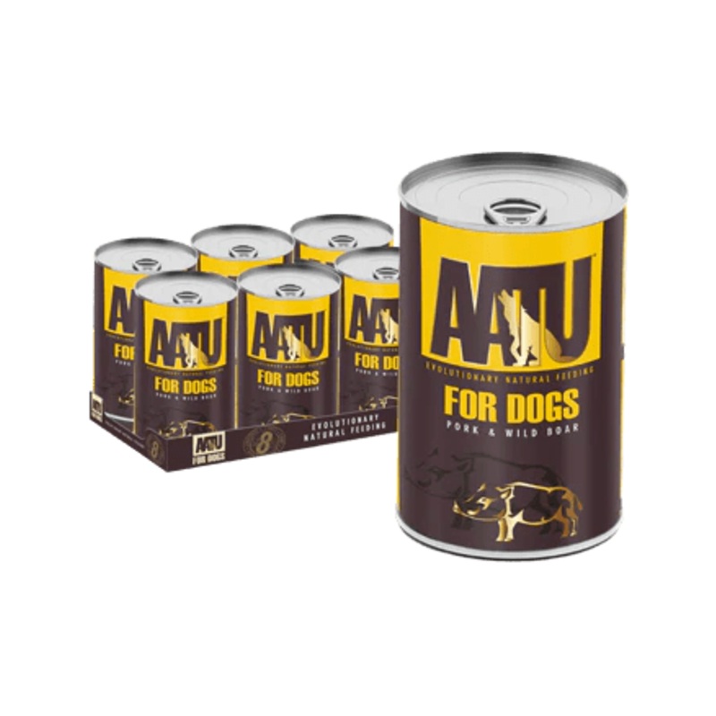AATU Wild Boar & Pork Wet Dog Food 6pk