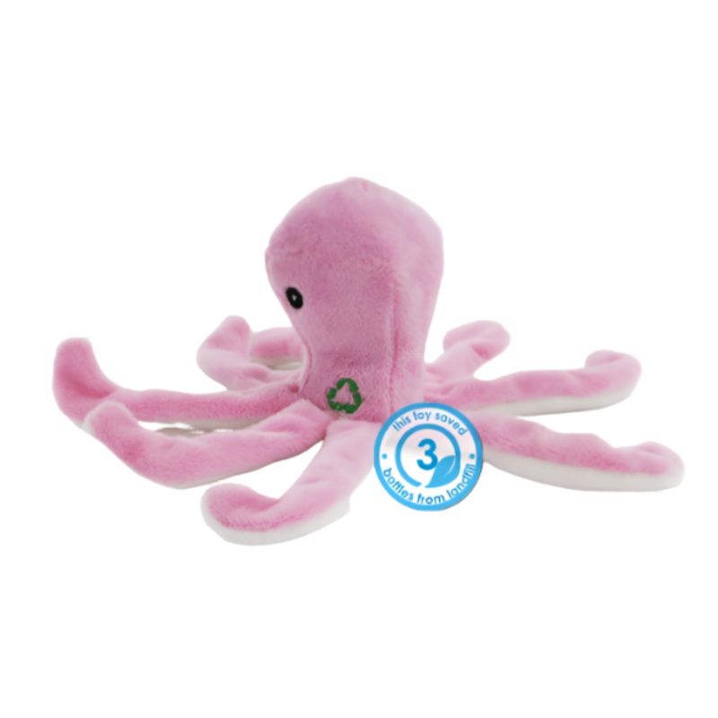 Ancol Made From Mini Octopus Small Dog Toy