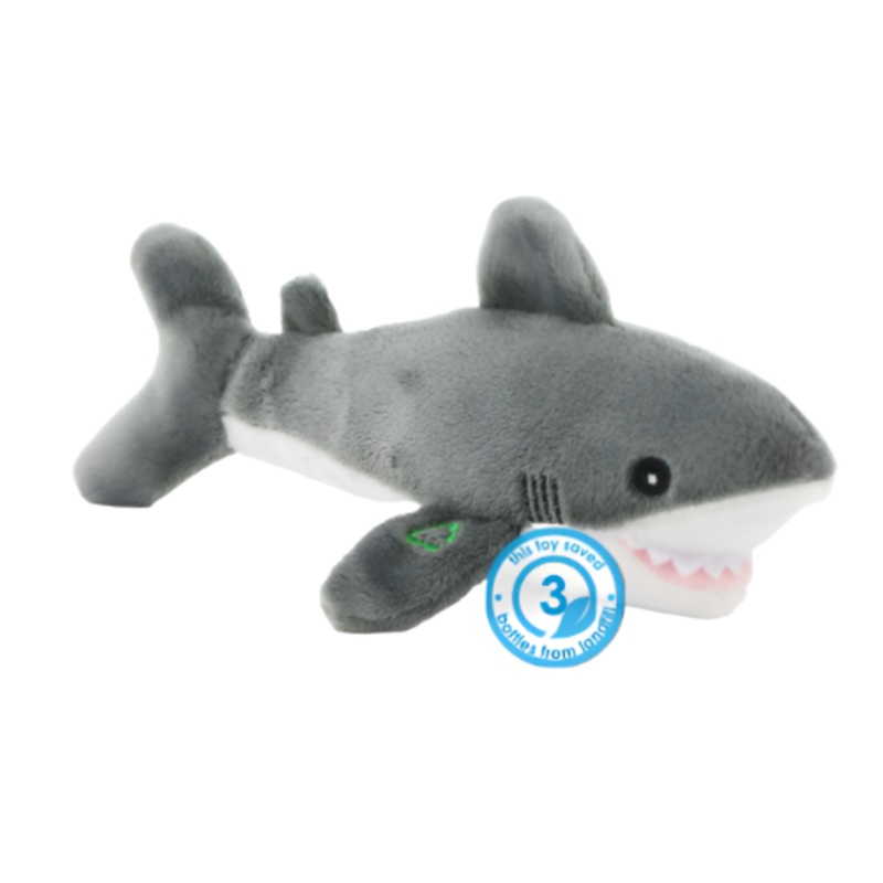 Ancol Made From Mini Shark Small Dog Toy