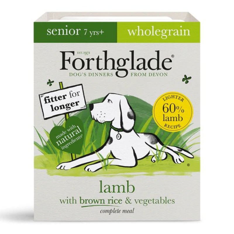 Forthglade Senior Lamb with brown rice & vegetables Tray