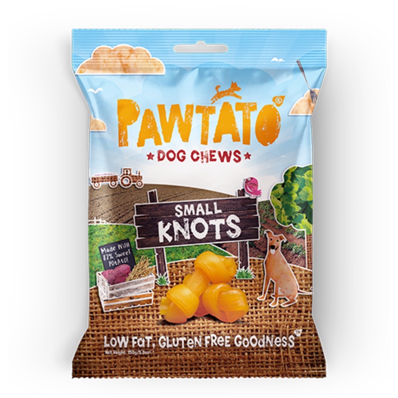 Pawtato Small Knots 150g