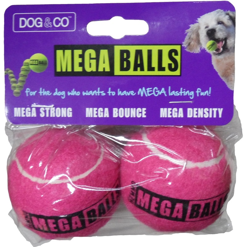 2.5" Mega Balls Pack of 2 Pink