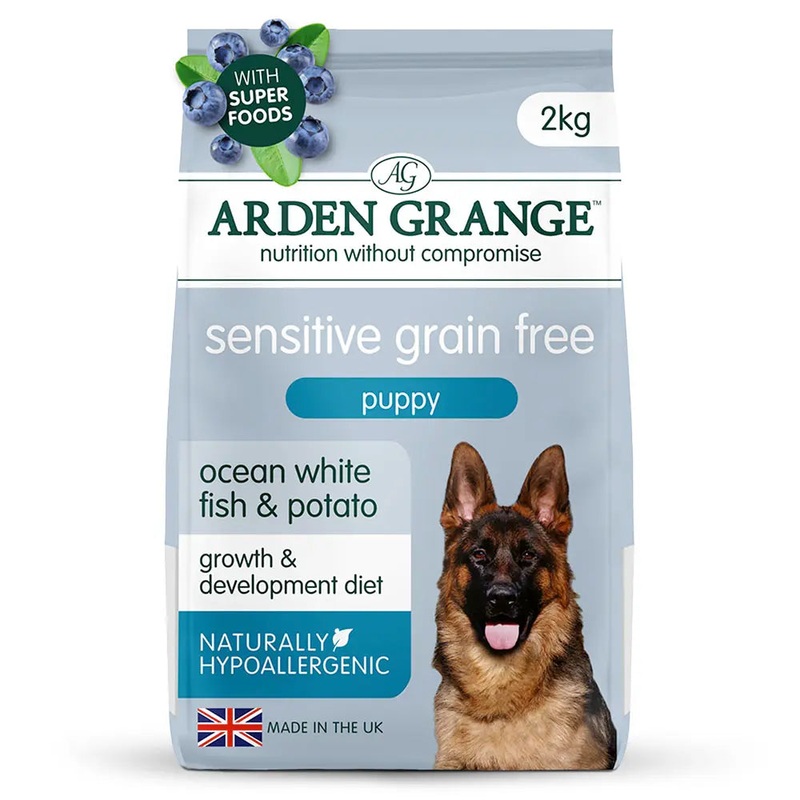 Arden Grange Grain Free Puppy and Junior Chicken & Superfood Dog Food