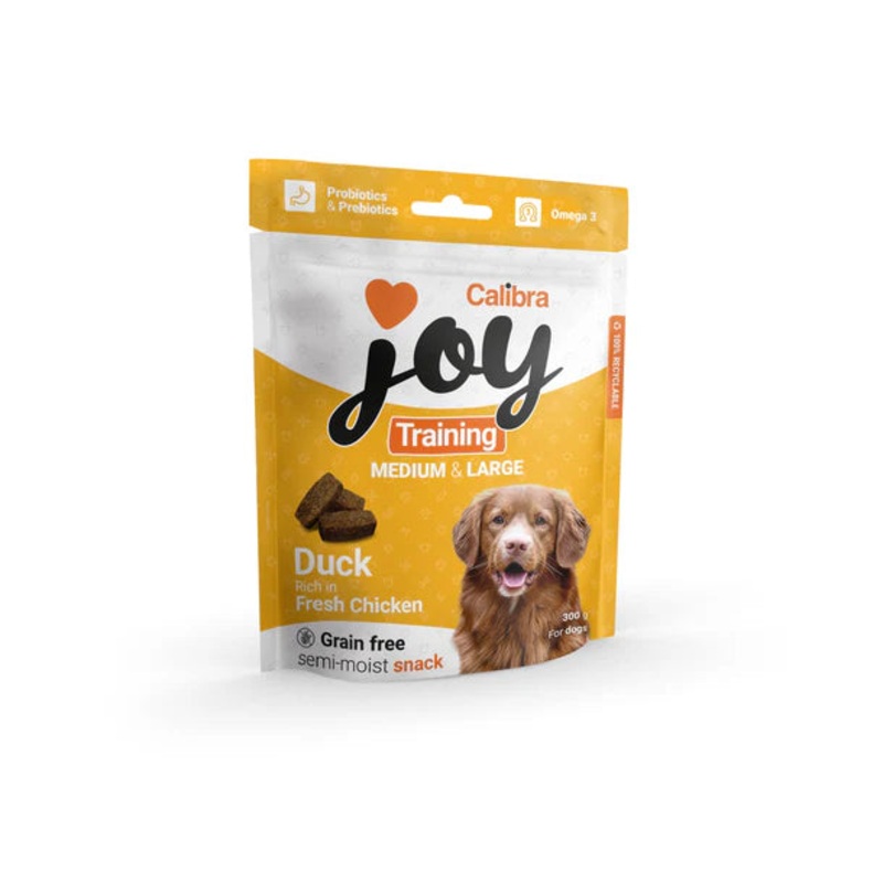 Calibra Joy Training Treats For Dogs Duck & Chicken 300g