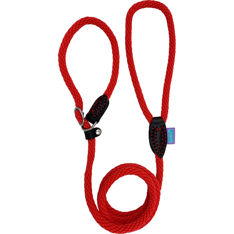 D&C Soft Rope Red Slip Lead 8mm 60"