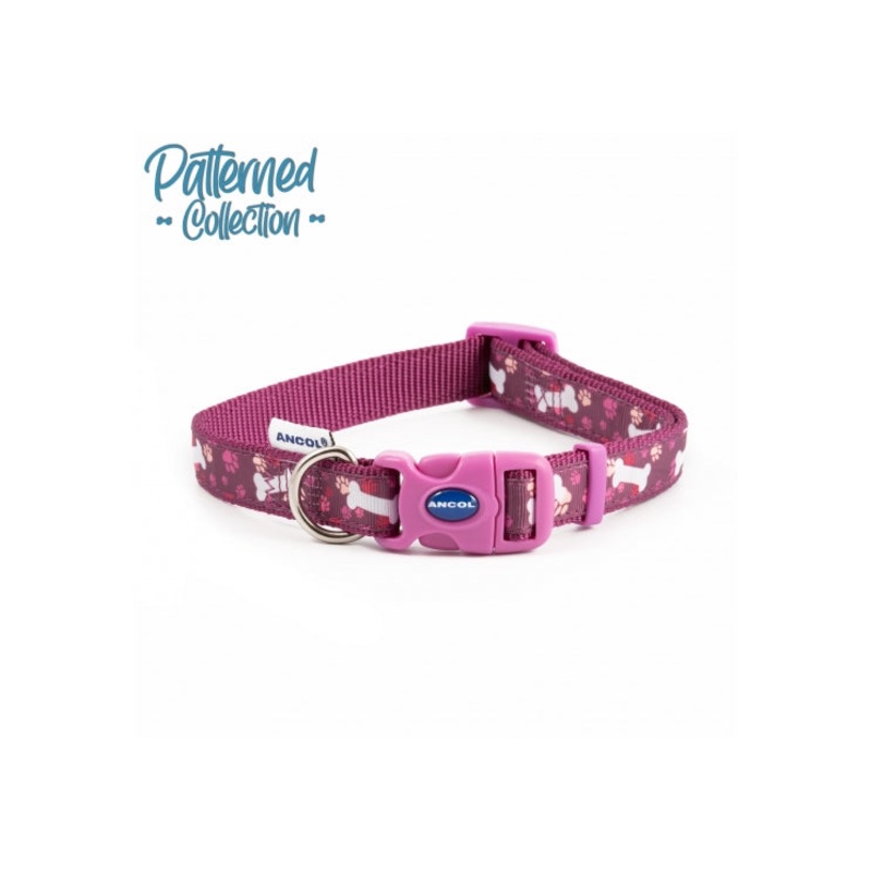 1-2 Purple Bone Collar