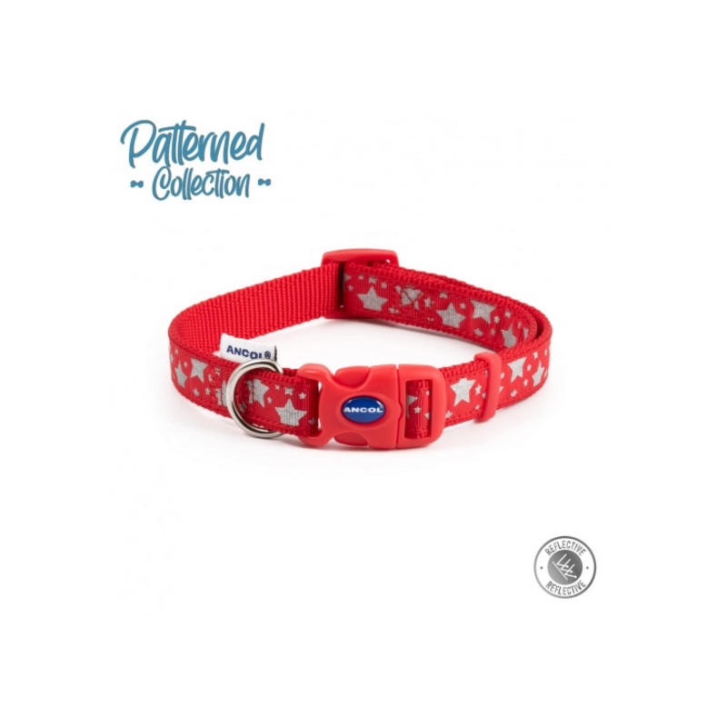 1-2 Red Ref Star Collar