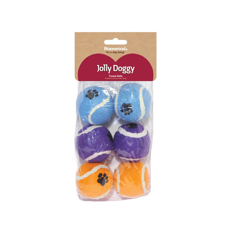 6 Piece Tennis Balls