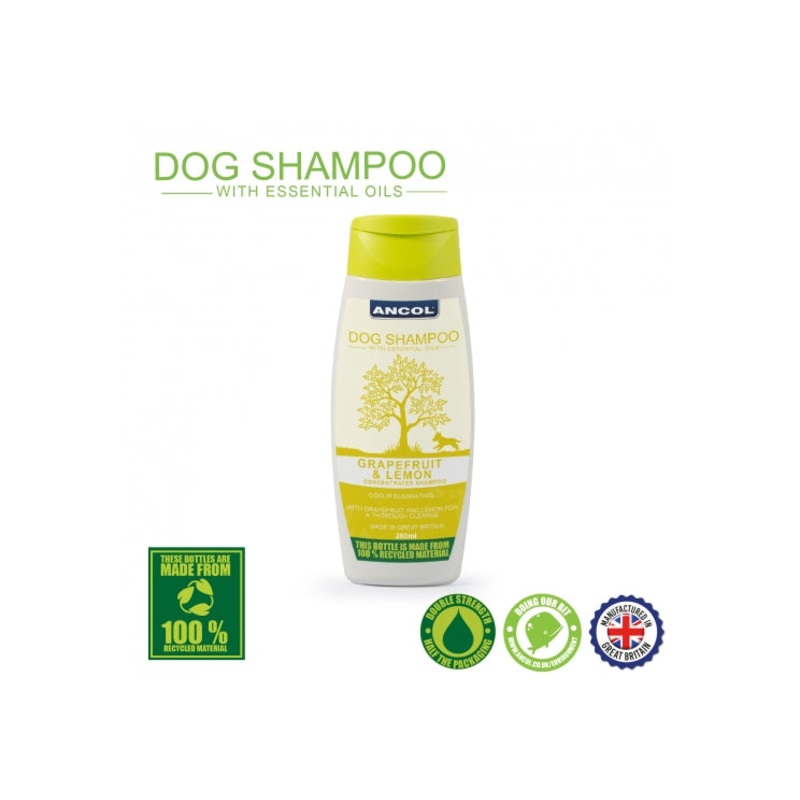 Ancol Lemon and  Grapefruit Dog Shampo 200ml