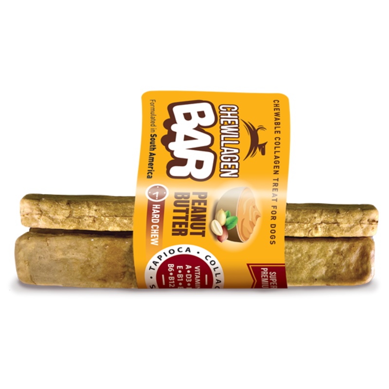 Chewllagen BAR 10" Peanut Butter Large