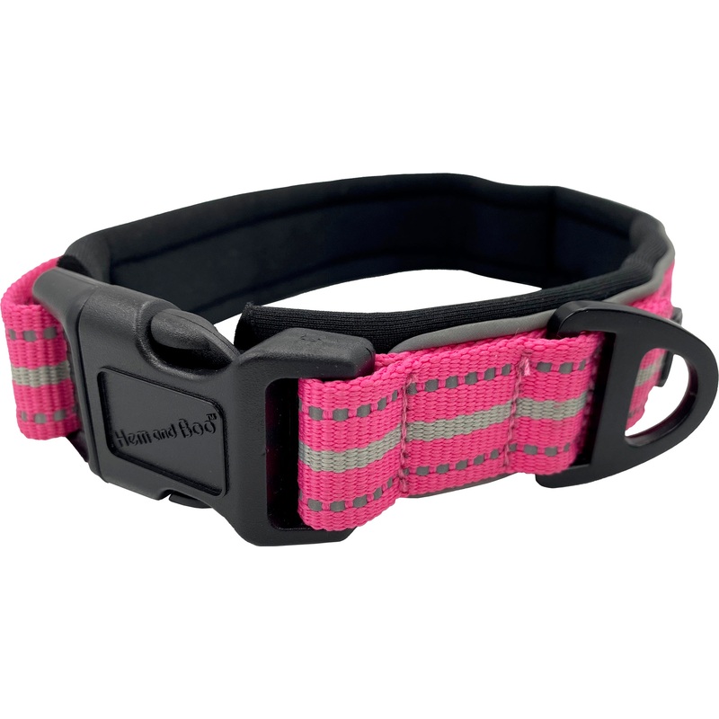 Pink Padded Sports Neo Collar - Medium