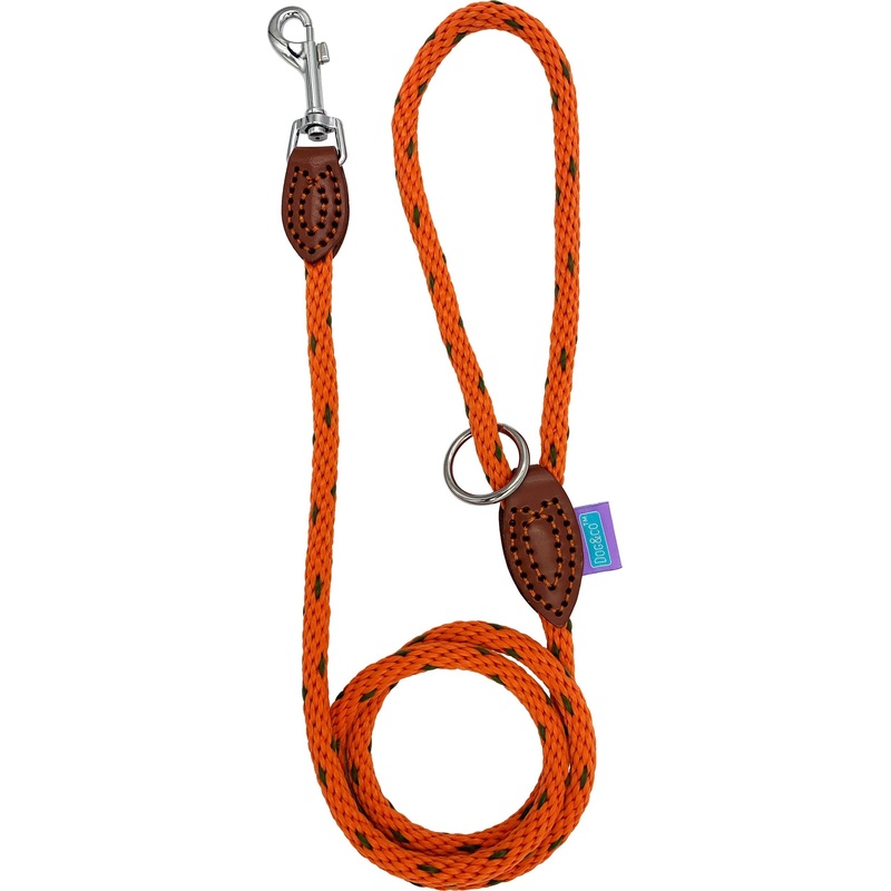 Thin Soft Touch Rope Trigger Lead - Med/Large Orange