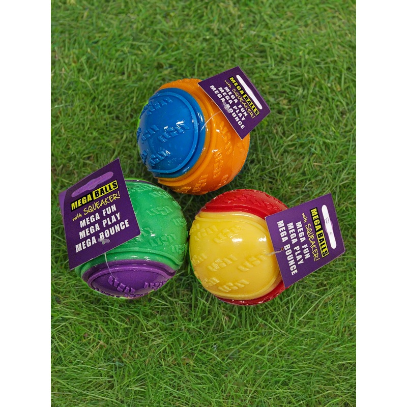 TPR Large Squeaky Tennis Ball (9cm)