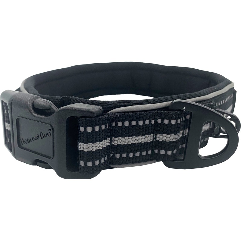 Black Padded Sports Neo Collar - Small/Medium
