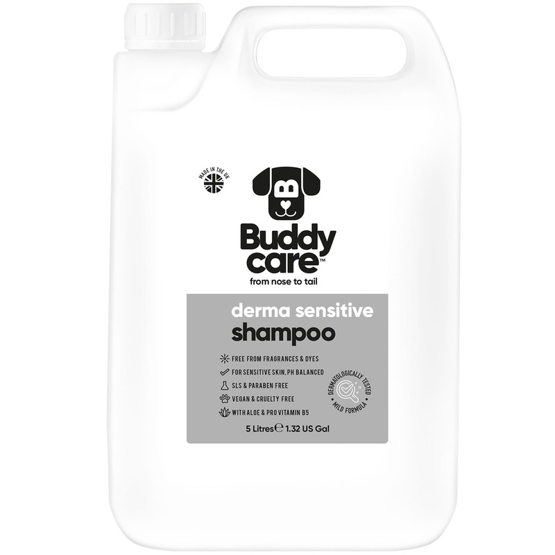 Buddy Care Dog Shampoo - Derma Sensitive - 5L / 1.32 Gal