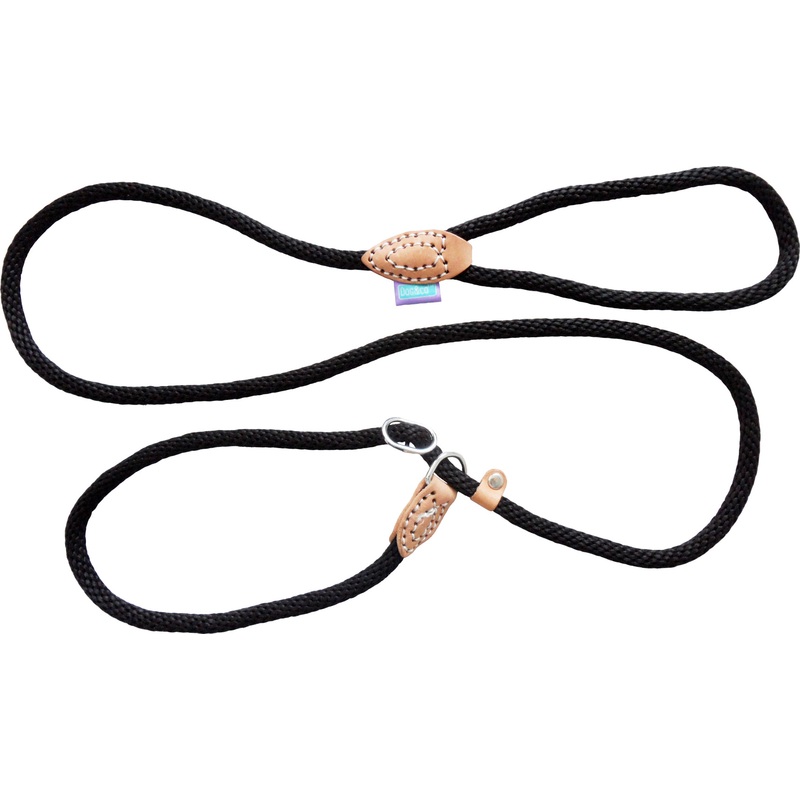 D&C Soft Slip Black Lead 8mm 60"