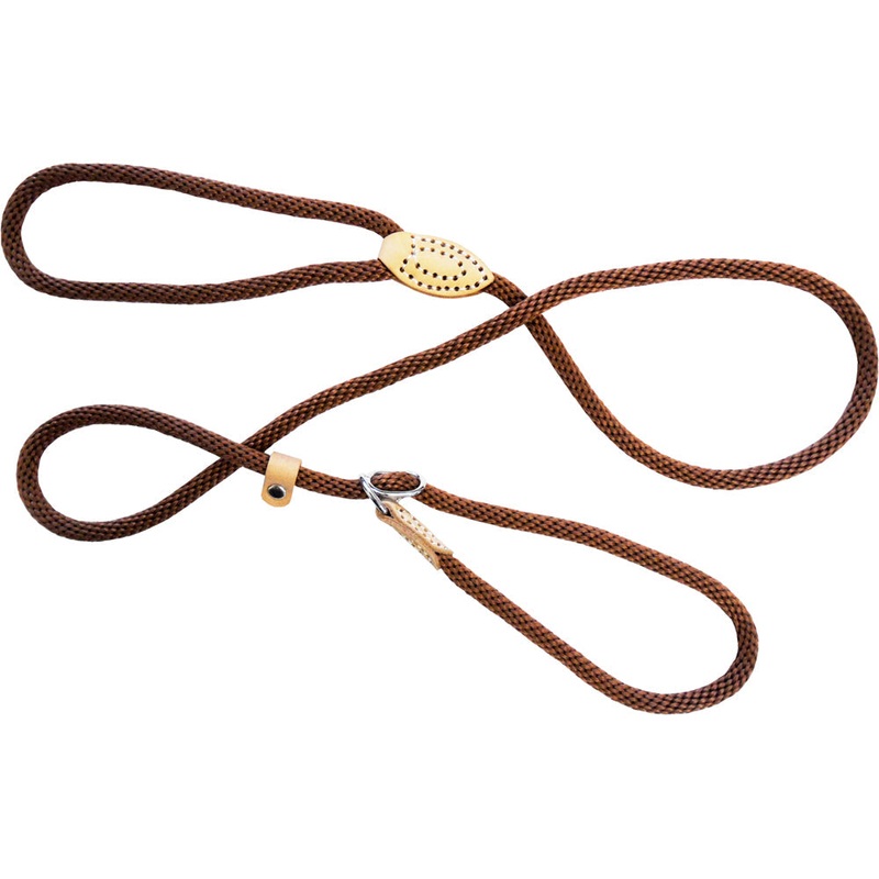 D&C Soft Slip Brown Lead 8mm 60"