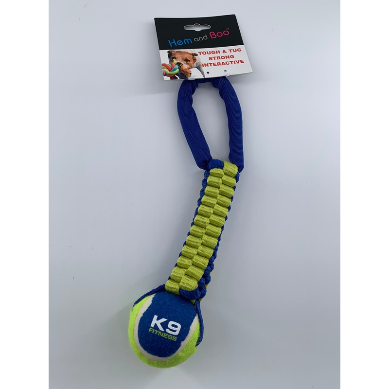 K9 Plaited Ball Tug - Special Buy - Almost Gone