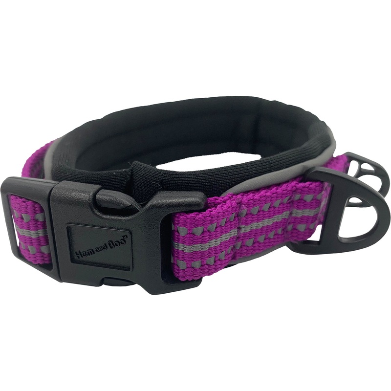 Purple Padded Sports Neo Collar - Large