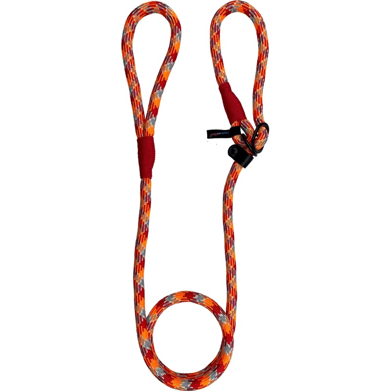Sports Performance Rope Slip Lead Red Orange 1.4 x 150cm