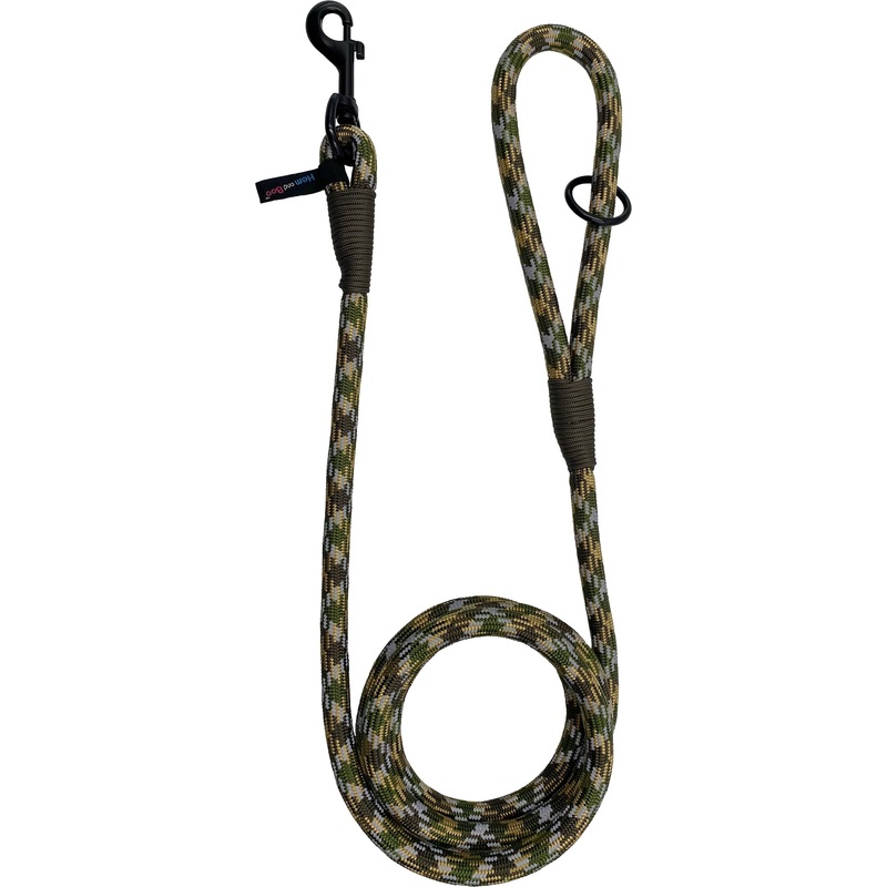 Sports Performance Rope Trigger Lead Khaki 1.4 x 180cm