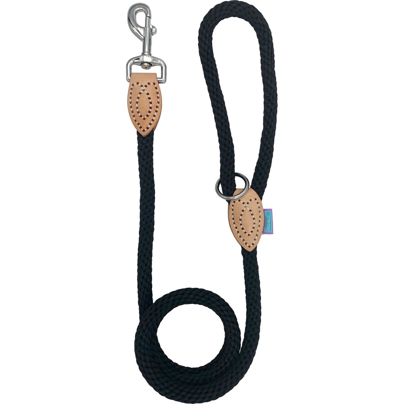 Thin Soft Touch Rope Trigger Lead - Med/Large Black