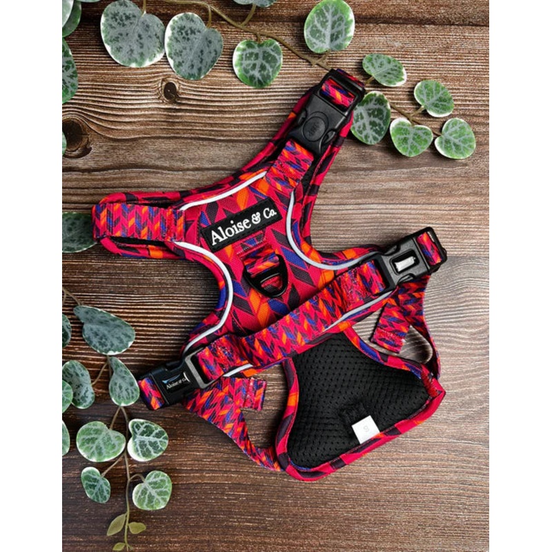 A&C MTW Harness Red Sunsets Large
