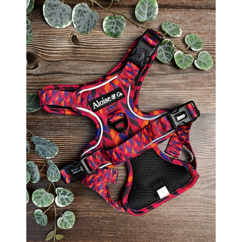 A&C MTW Harness Red Sunsets XS