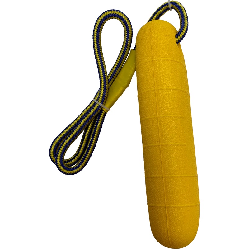 D&C Floating Sausage with Rope Dog Toy