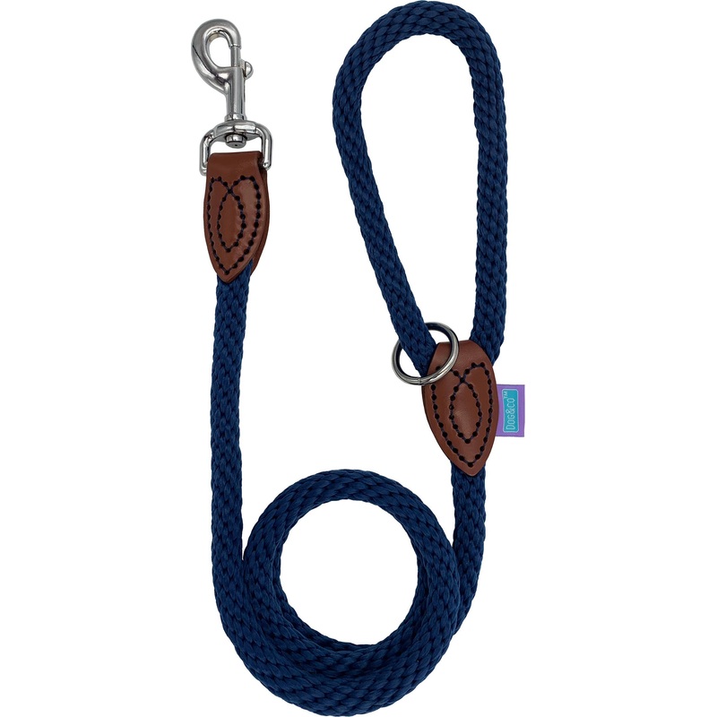 D&C Soft Rope Navy Trigger Lead 8mm 48"