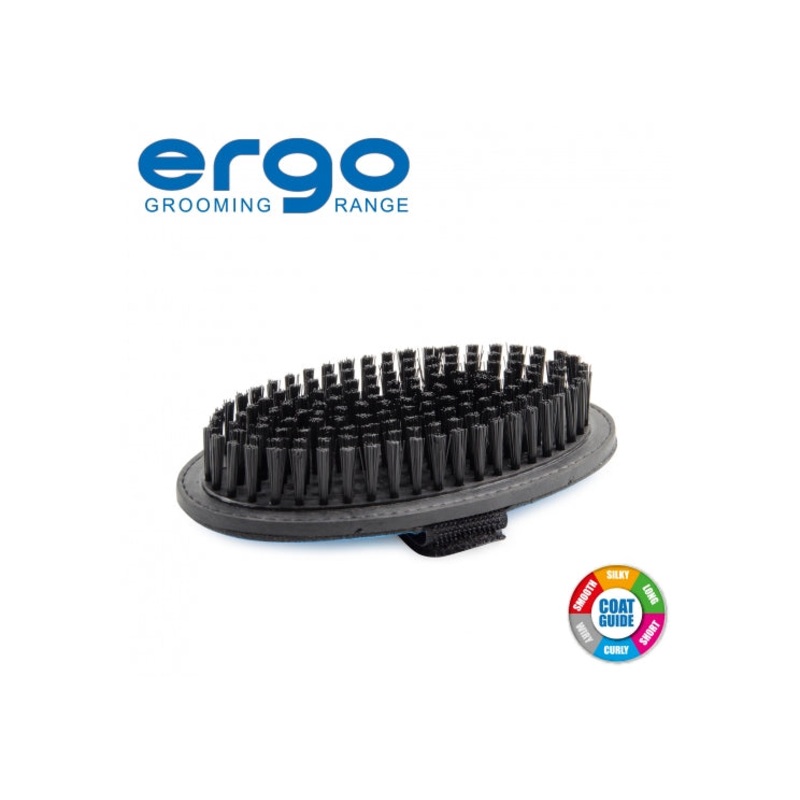Ergo Palm Bristle Pad For Dog Fur Grooming Accessory
