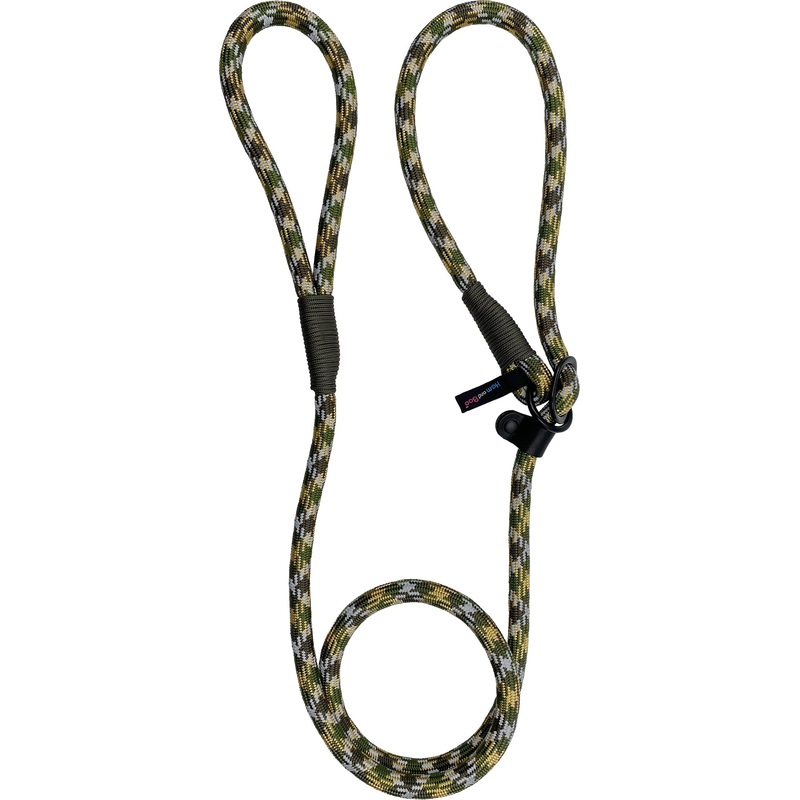 Sports Performance Rope Slip Lead Khaki 1.4 x 150cm