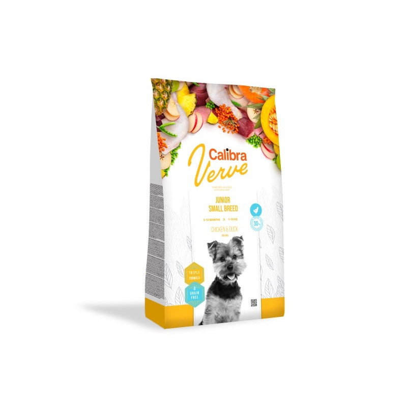 Calibra Dog Verve GF Junior Small Chicken & Duck