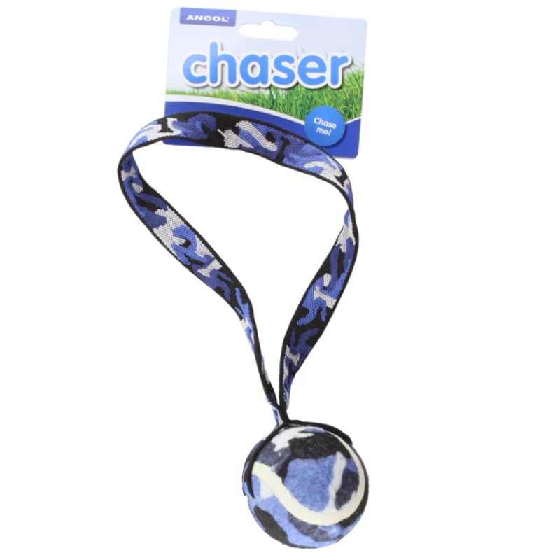 Camouflaged Tennis Ball On Strap