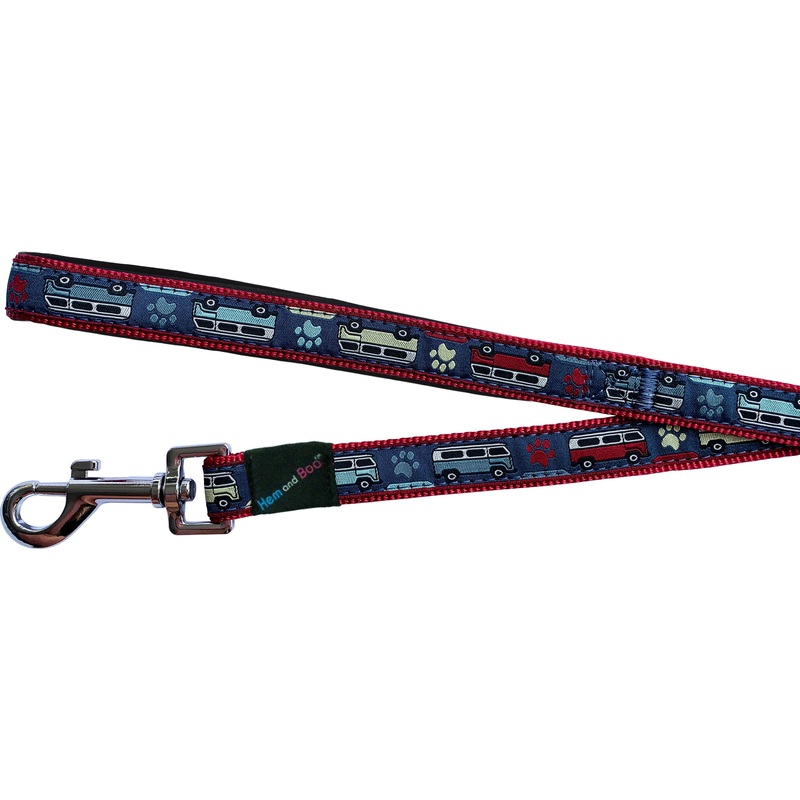 Camper Van Lead 3/4" in Blue and Red