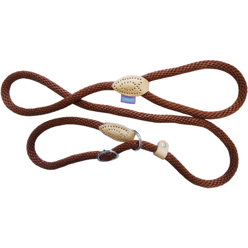 D&C Soft Slip Brown Lead 13mm 60"