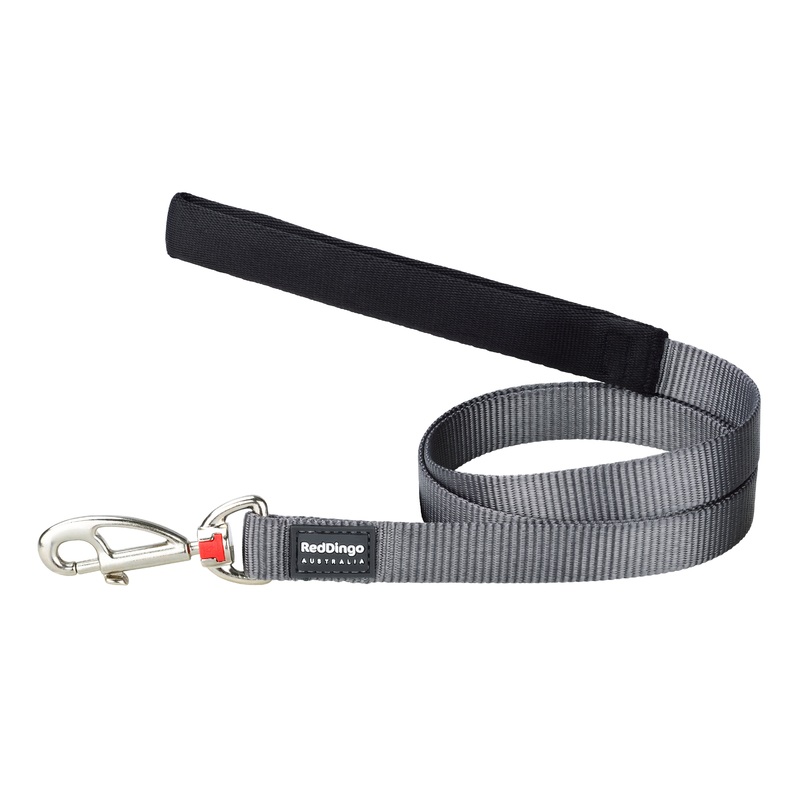 Red Dingo Classic Grey Dog Lead