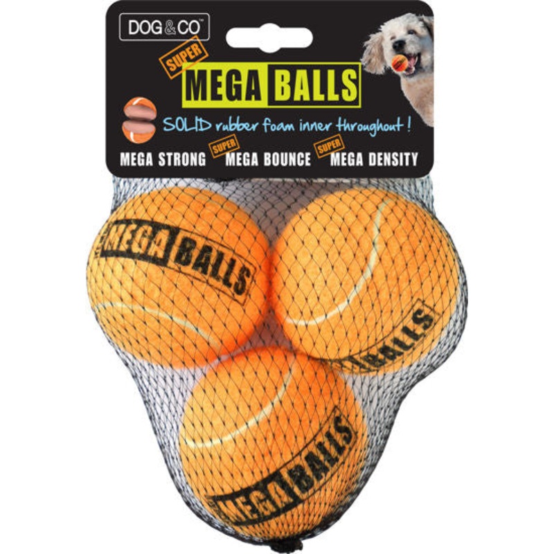 Super Mega Balls - Pack of 3 Orange