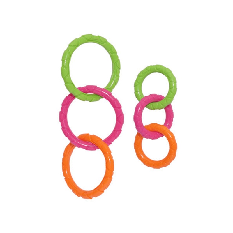 Tough Toys Multi-Colour Rings L
