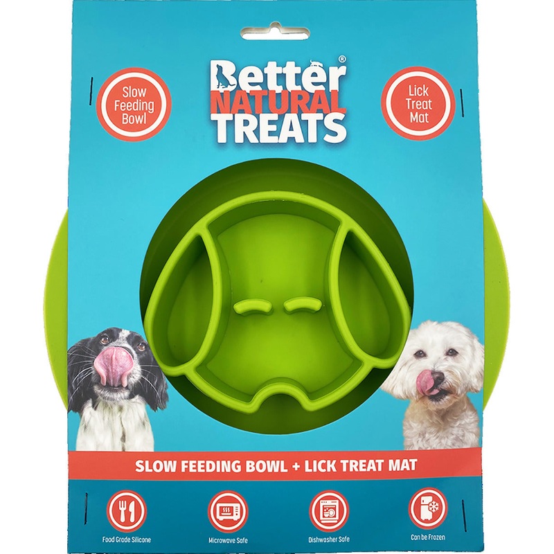 Better Natural Treats Dual Sided Pet Bowl Silicone