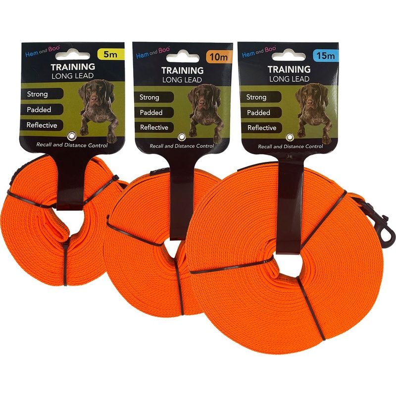 Hem and Boo Sports Training Long Lead Orange (3 sizes)