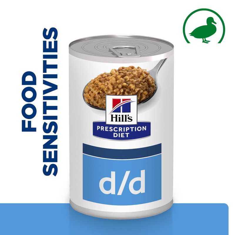 Hill's Prescription Diet d/d Food Sensitivities Wet Dog Food with Duck & Rice