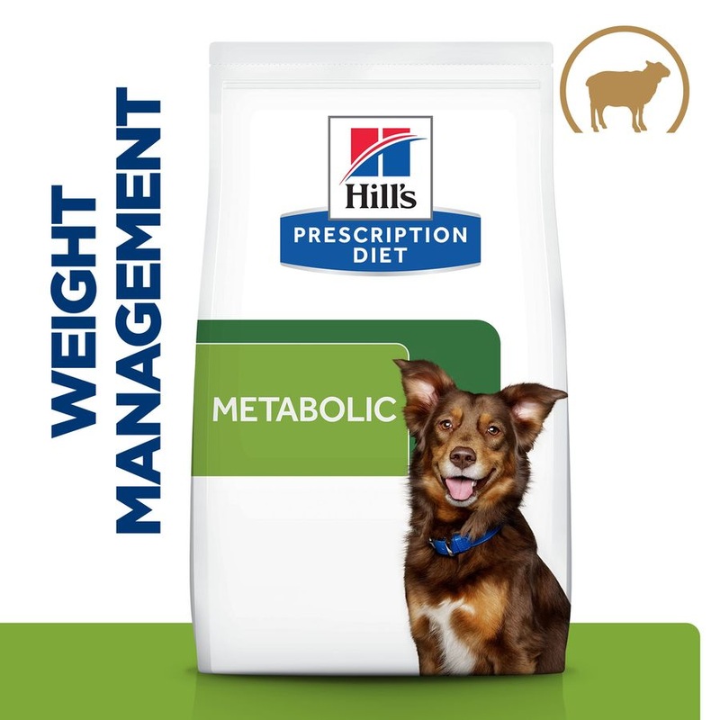 Hill's Prescription Diet Metabolic Weight Management Dry Dog Food with Lamb and Rice