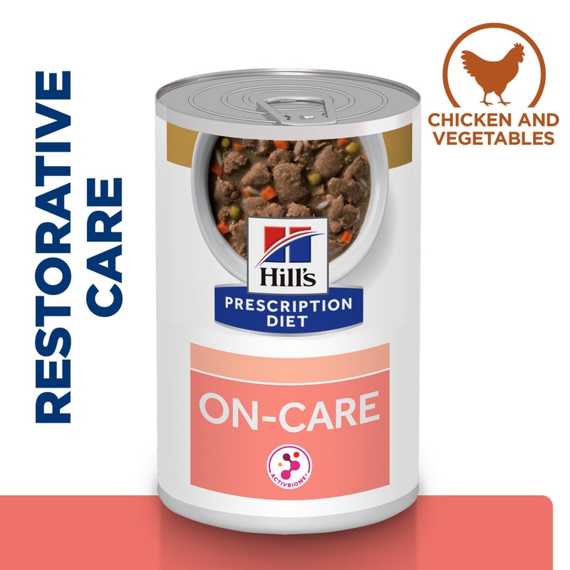 Hill's Prescription Diet ON-CARE Stew for Dogs with Chicken & added Vegetables