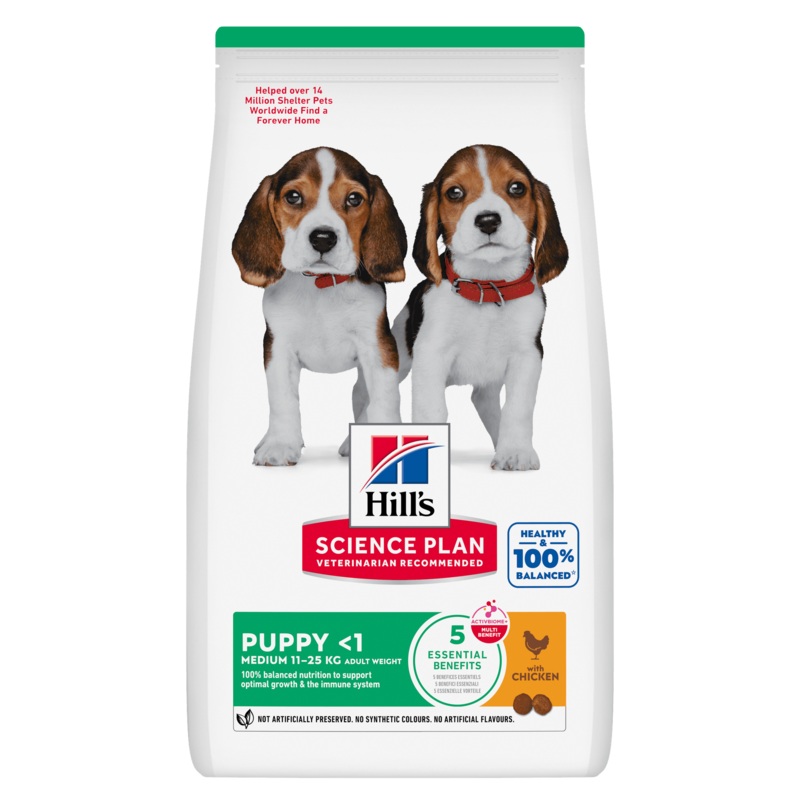 Hill's Science Plan Puppy Medium Dry Food Chicken Flavour 2.5kg